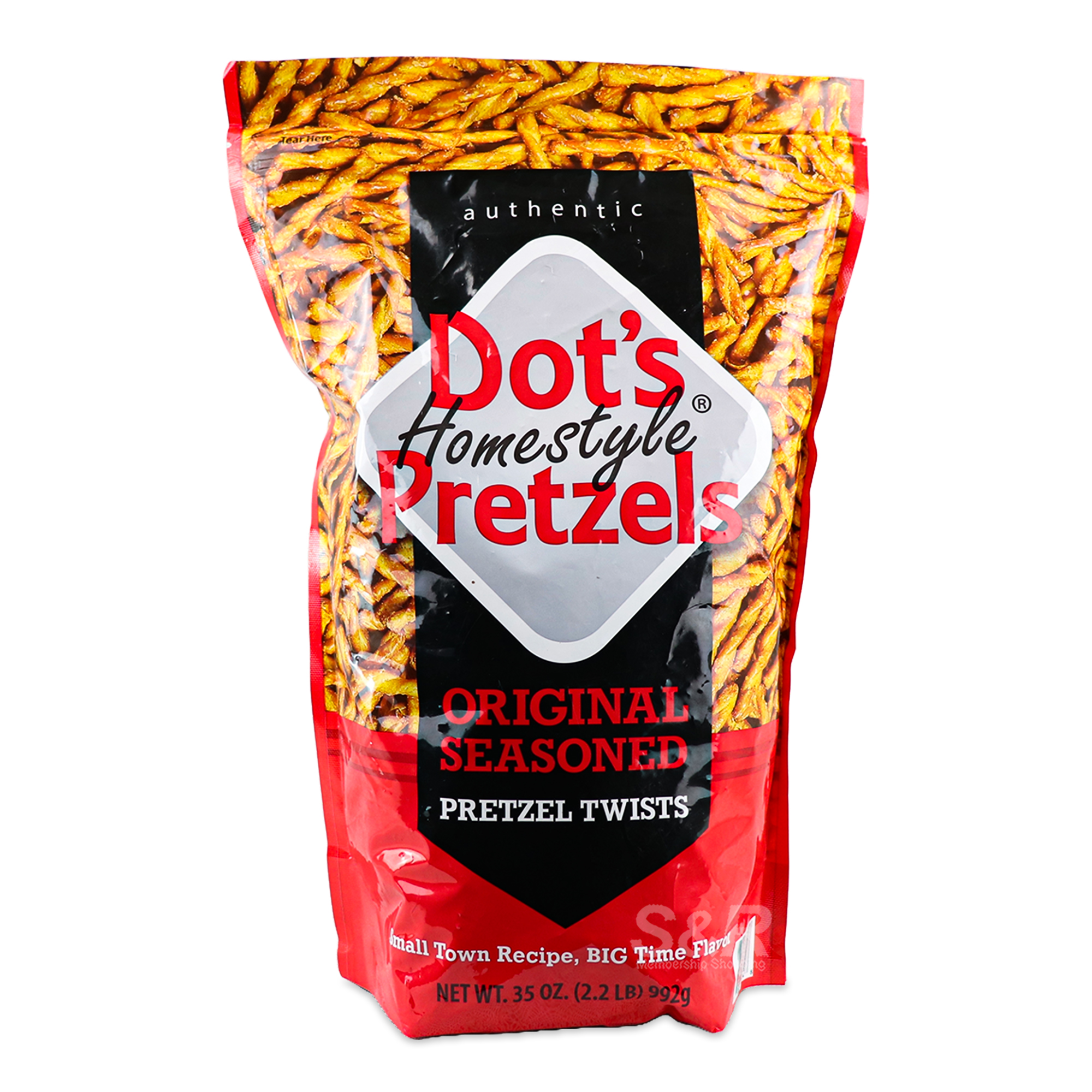 Dot's Homestyle Pretzels Original Seasoned 992g Dot's Homestyle Pretzels Original Seasoned 992g